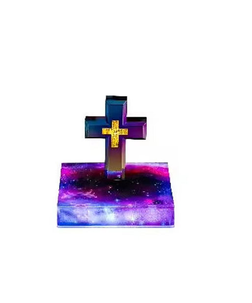 Magnetic Levitation Cross Lamp